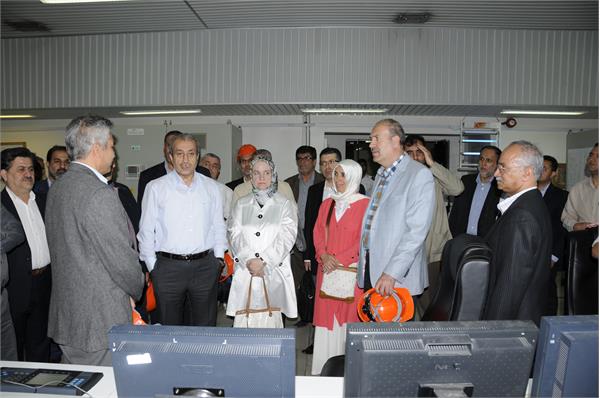 بازدید وزیر کشاورزی ترکیه از پتروشیمی رازی