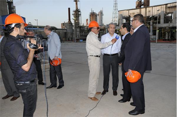 بازدید وزیر کشاورزی ترکیه از پتروشیمی رازی