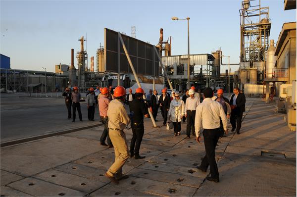 بازدید وزیر کشاورزی ترکیه از پتروشیمی رازی