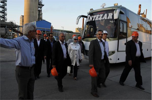 بازدید وزیر کشاورزی ترکیه از پتروشیمی رازی