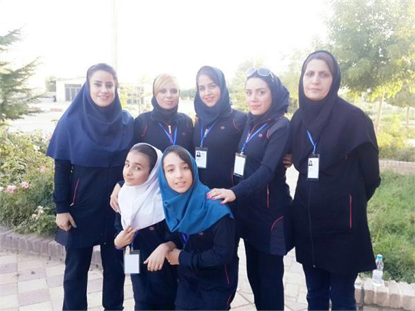 کسب نایب  قهرمانی بدمینتون  در مسابقات المپیاد دختران 25 سال و کمتر صنعت پتروشیمی-سال95