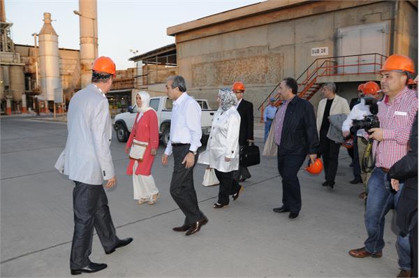 بازدید وزیر کشاورزی ترکیه از پتروشیمی رازی