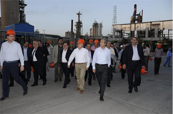 بازدید وزیر کشاورزی ترکیه از پتروشیمی رازی