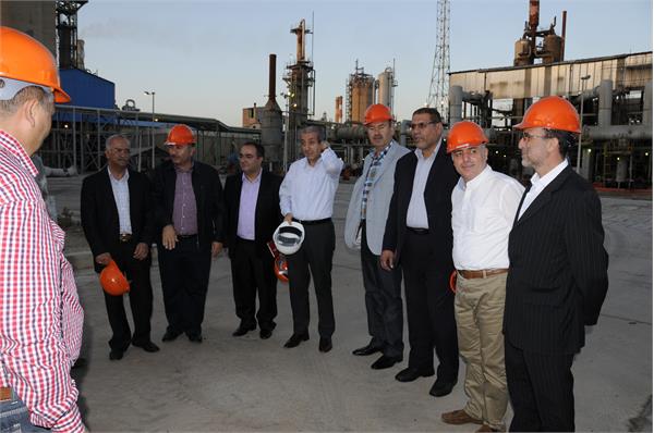 بازدید وزیر کشاورزی ترکیه از پتروشیمی رازی