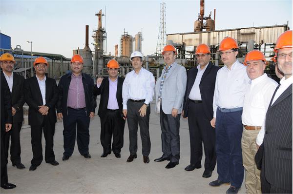 بازدید وزیر کشاورزی ترکیه از پتروشیمی رازی