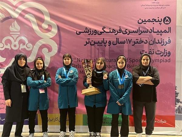 کسب مقام سوم تیمی و انفرادی توسط دختران تنیس روی میز پتروشیمی رازی در المپیاد وزارت نفت