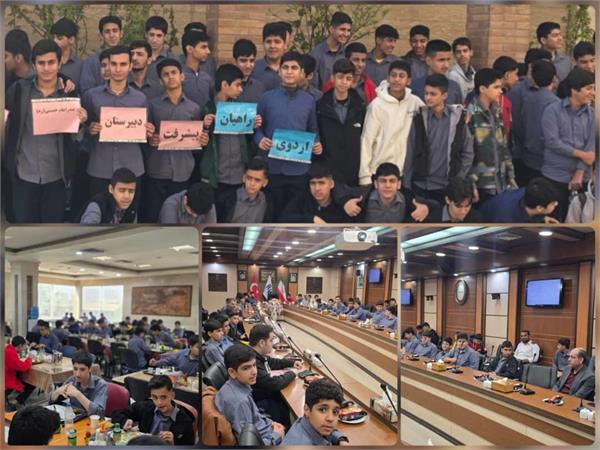 بازدید دانش آموزان دبیرستان امام جعفر صادق (ع) بندر امام خمینی (ره) از مجتمع پتروشیمی رازی