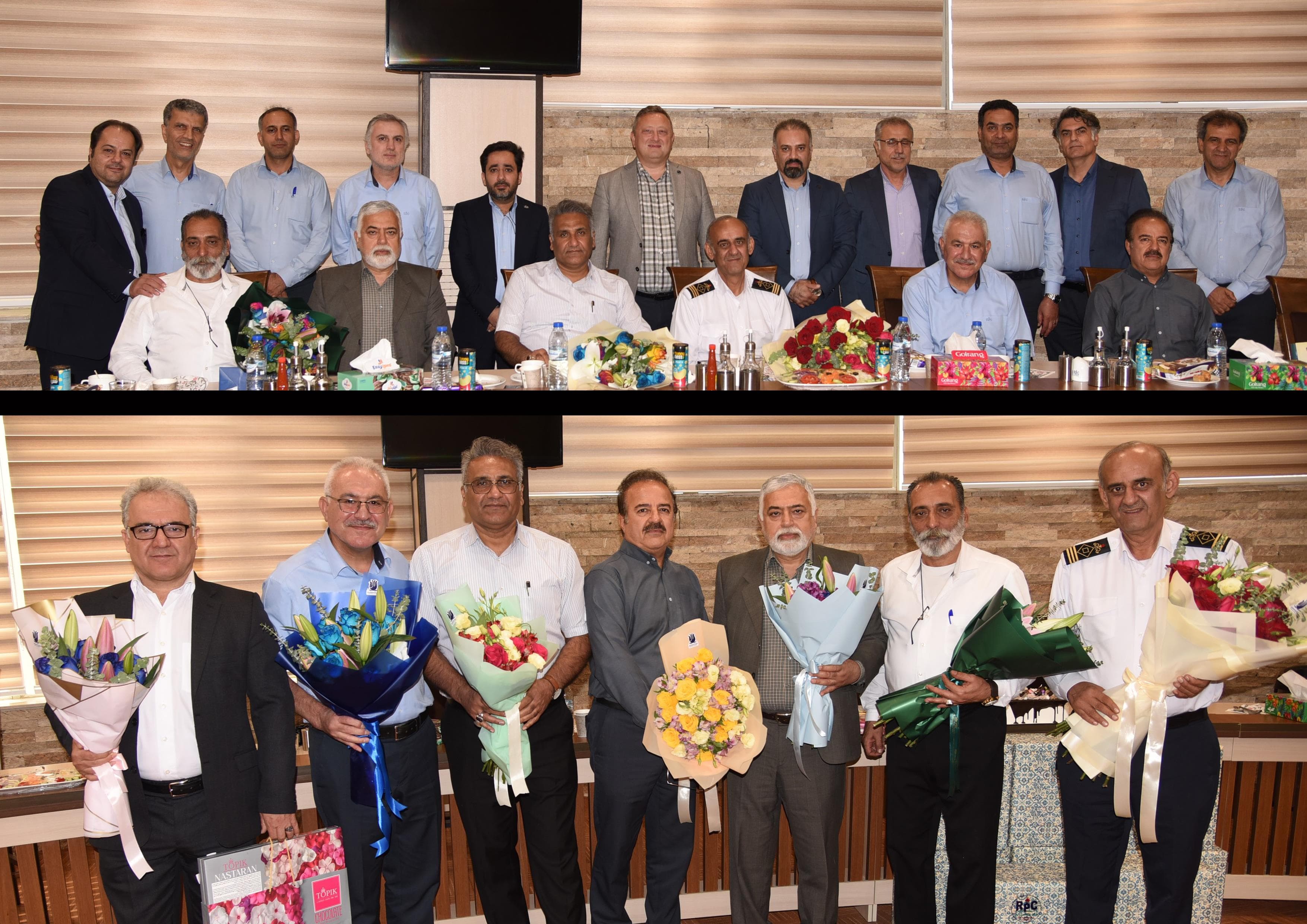 برگزاری مراسم تودیع و تجلیل از همکاران بازنشسته