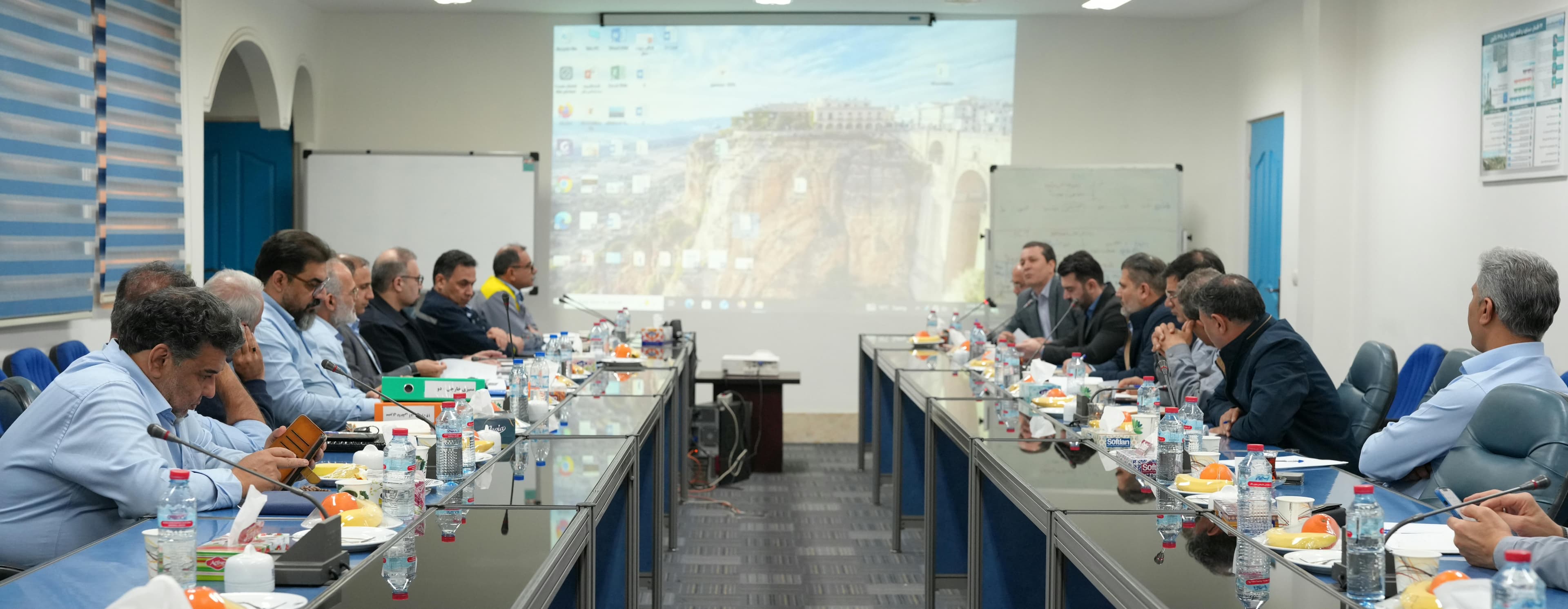 نشست ممیزی پدافند غیرعامل و مدیریت بحران در پتروشیمی رازی برگزار شد